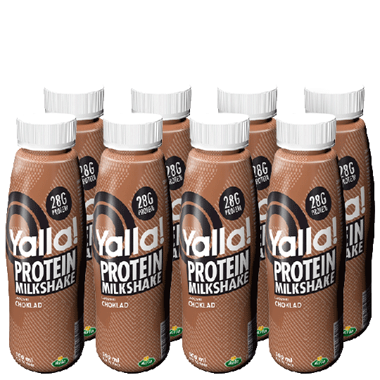 8 x Yalla Proteinshake, 500ml