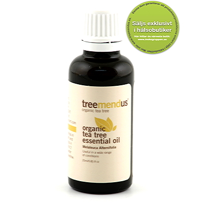 Treemendus tea tree oil 100% 25ml organic