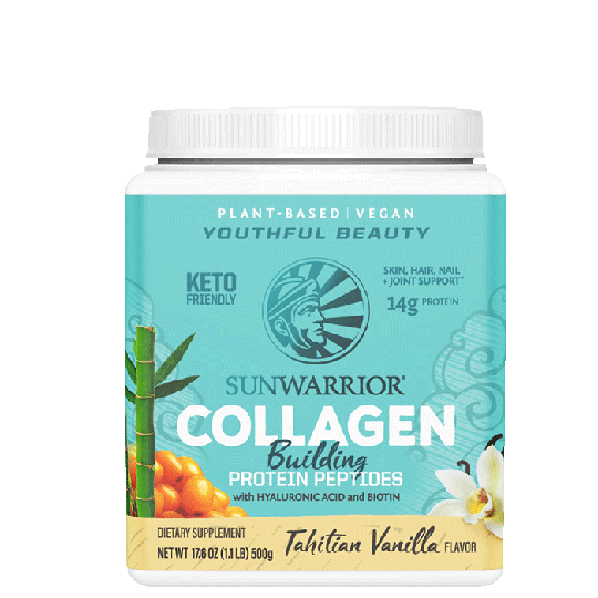 Plant Based Collagen Building Protein Peptides Tahitan Vanilla, 500 g