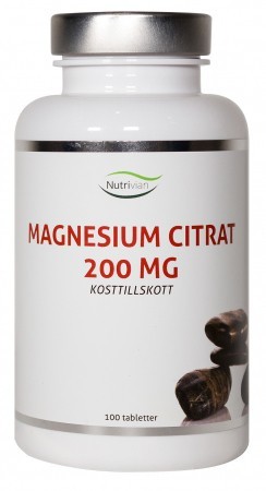 Nutrivian Magnesiumcitrat 100 tabletter