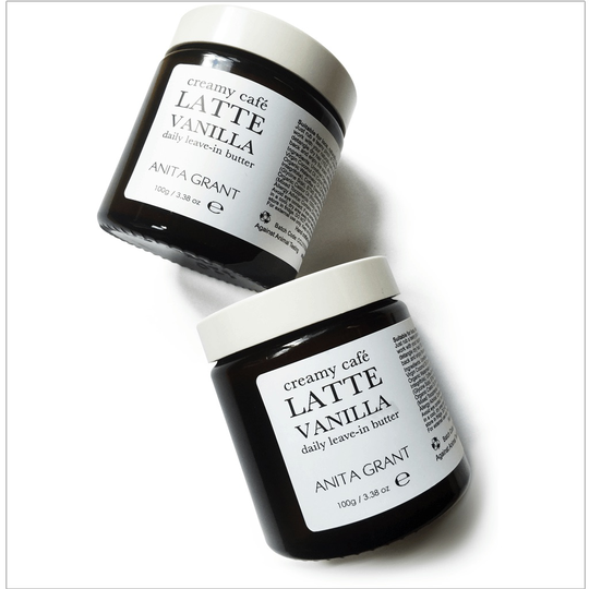 Anita Grant Creamy Café Latte Leave-in Detangle Conditioner Vanilla, 100g