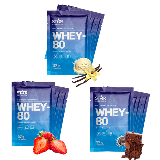 15 x Whey-80 One Serving, 37 g