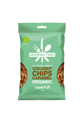 Organic Coconut Chips - Caramel