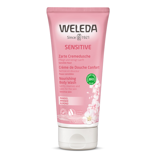 Weleda - Almond Sensitive Nourishing Body Wash för känslig hud, 200 ml