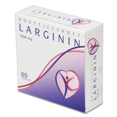 Larginin 1000mg 60 kapslar