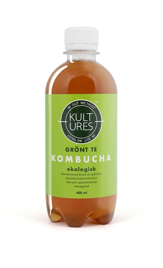 Kultures Kombucha Original Grönt Te 400ml EU EKO