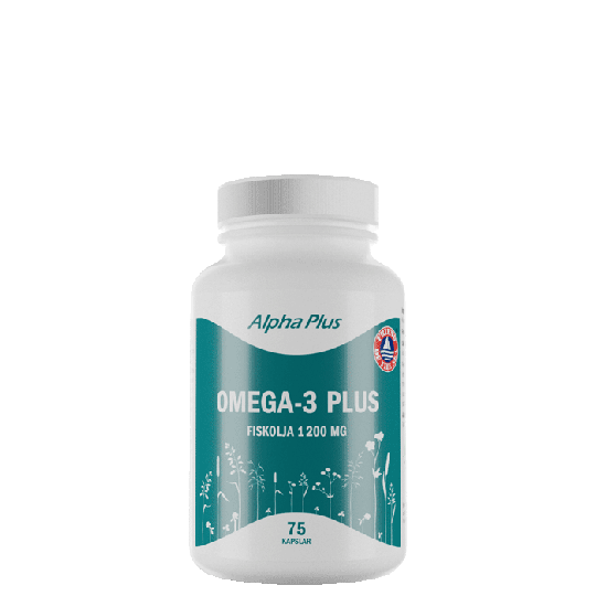 Omega 3 Plus, 75 kapslar