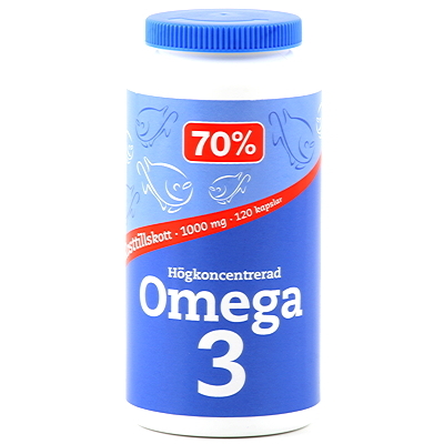 Omega 3 70% 1000mg 120k