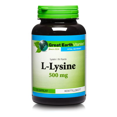 L-Lysine 500mg 120k