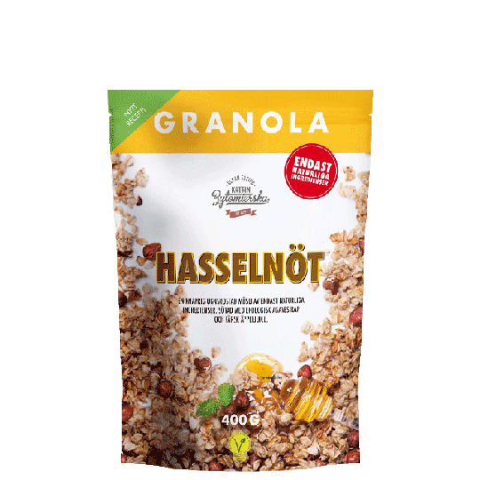 Granola Hasselnöt, 400 g