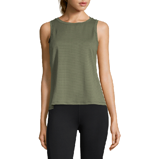 Iconic Loose Tank, Northern Green