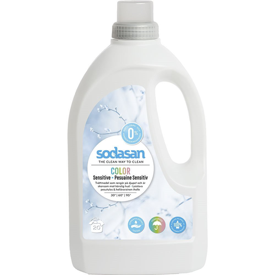 Sodasan - Color Tvättmedel Sensitive 1,5 L