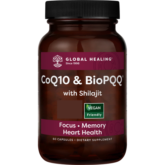 Global Healing CoQ10 & BioPQQ® with Shilajit