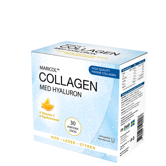 Collagen med Hyaluron + C, 30 sticks