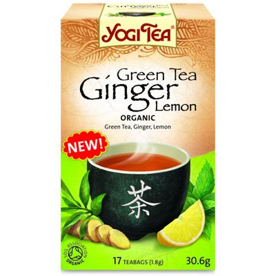 Green Tea Ginger Lemon 17p KRAV EKO