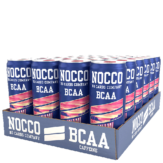 24 x NOCCO BCAA, 330 ml, Summer edition, Miami