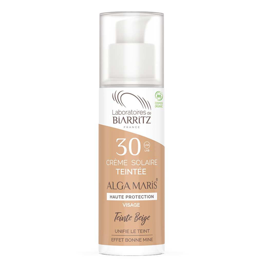 Alga Maris Tonat Solskydd för Ansiktet SPF30 - Beige 30 ml