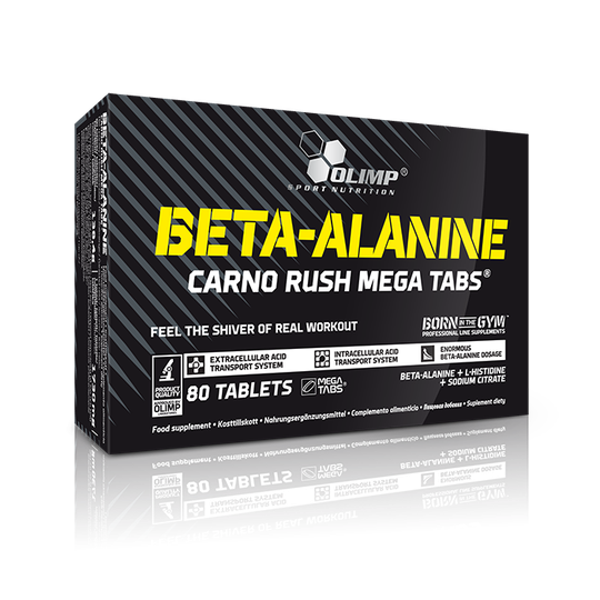 Beta Alanine Carno Rush, 80 Mega Tabs