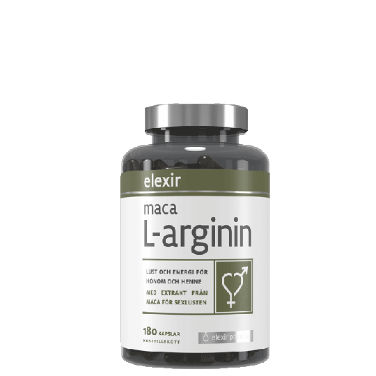 Maca L-arginin, 180 kapslar