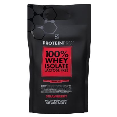 ProteinPRO 100% Whey Isolate 500g, Strawberry
