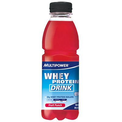 Multipower Whey protein drink fruit punsch 500ml