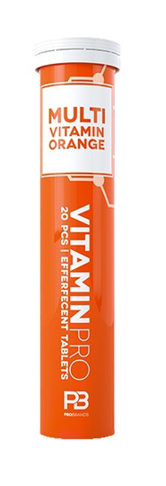 Vitaminpro multivitamin brus orange 20 st