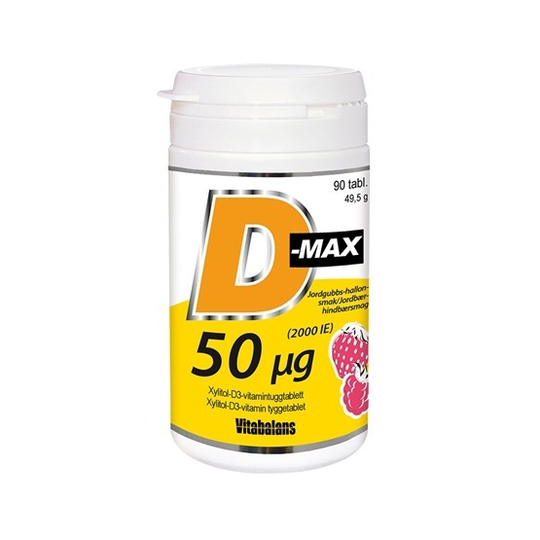 Vitabalans D-Max 50 μg 90 tuggtabletter