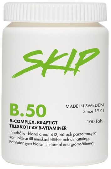 Skip B50 B-komplex 100 tabletter