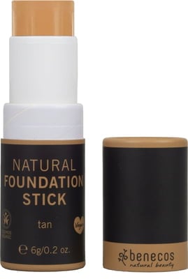 Benecos - Natural Foundation Stick Tan, 6 g