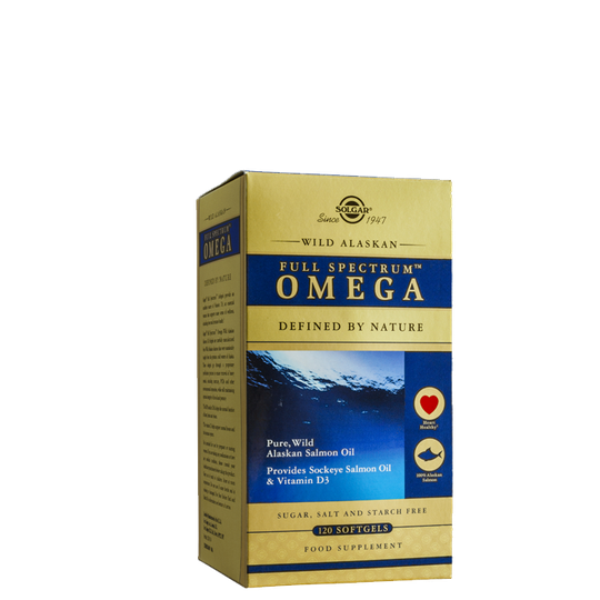 Wild Alaska Omega 3, 6, 7, 9, 120 softgels