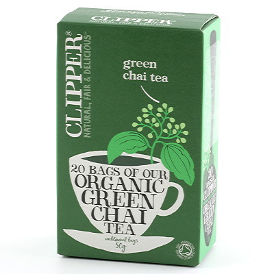 Clipper Green chai 20p EKO Fairtr