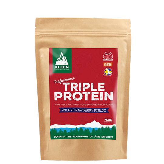 KLEEN Triple Protein Wild Strawberry Fields, 750 g