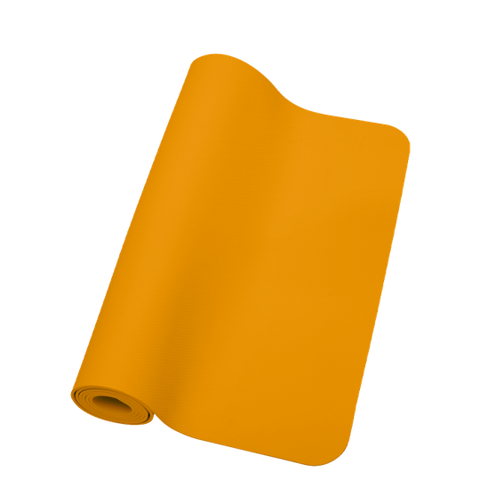 Exercise Mat Balance 4mm, Sunset Yellow