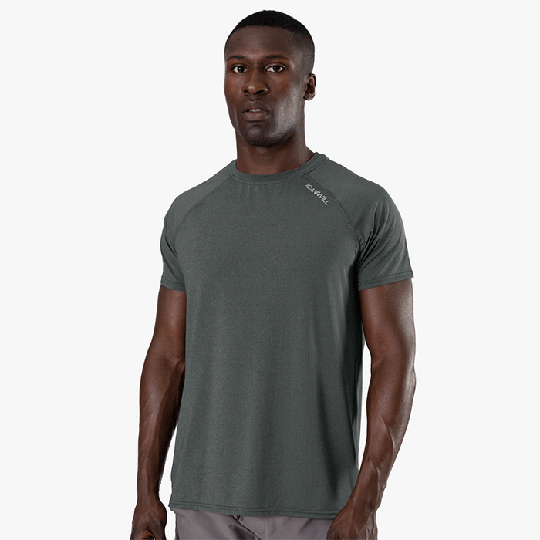 Workout Melange T-shirt, Dark Green