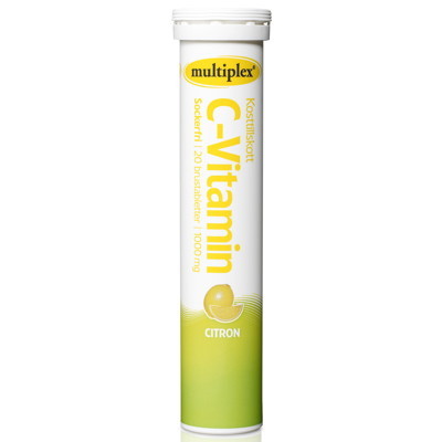 Multiplex C-vitamin citron brus 20st