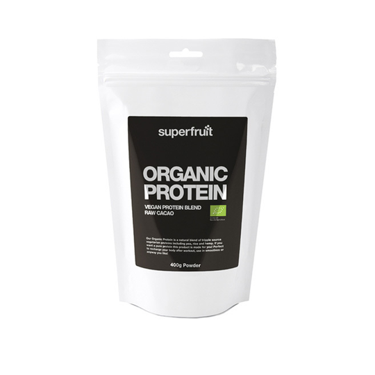 Organic Protein Powder 400g Raw Cacao