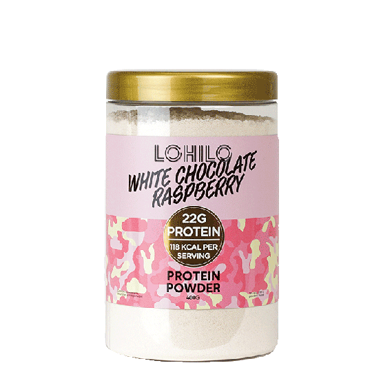 Proteinpulver White Chocolate Raspberry 400g