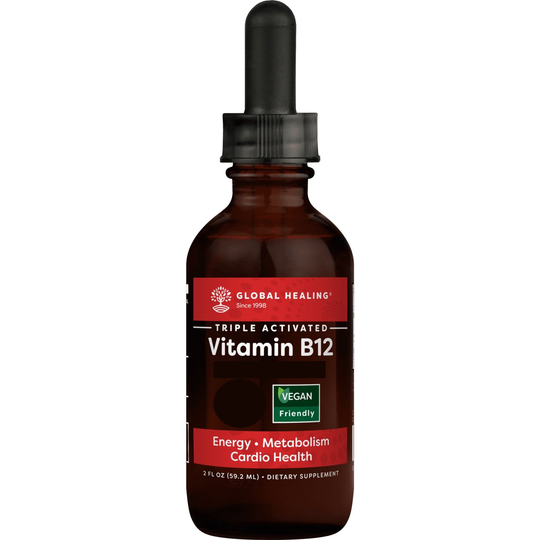 Global Healing Vegansafe Vitamin B-12 / B-12 Blend