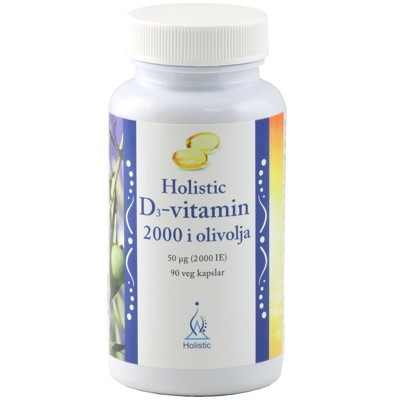 D3-vitamin 2000IE i Olivolja 90k