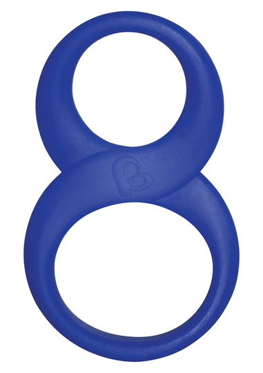 8 Ball ring blue