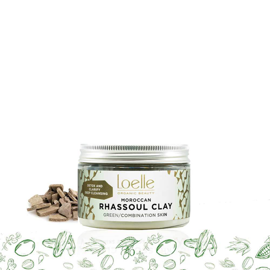 Loelle - Moroccan Rhassoul Clay Green, 150 g