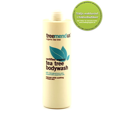 Treemendus tea tree bodywash 250ml organic