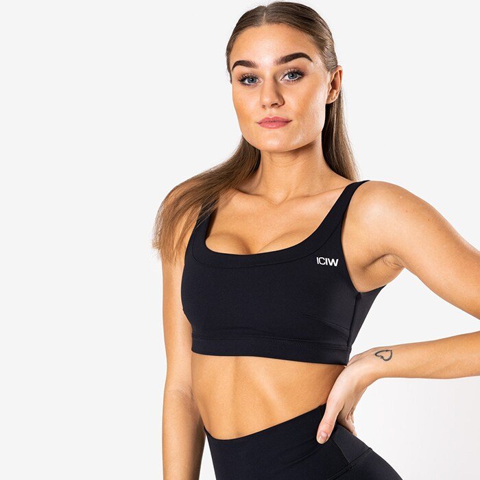 Nimble Sports Bra, Black