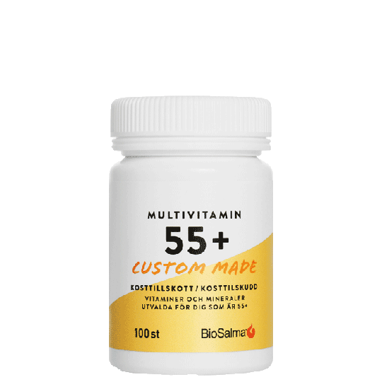 Multivitamin 55+, 100 tabletter