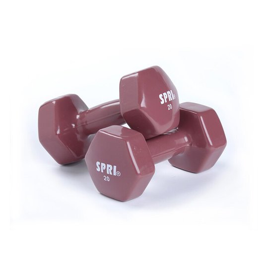 Dumbbells Vinyl, pair - 9,1 kg