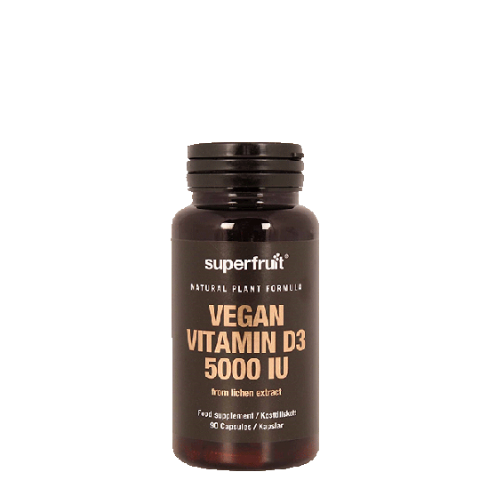 Vegan Vitamin D3 5000 IU, 90 kapslar