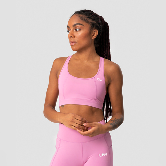 Classic Sports Bra, Dusty Pink