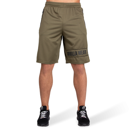 Branson Shorts, Army Green/Black