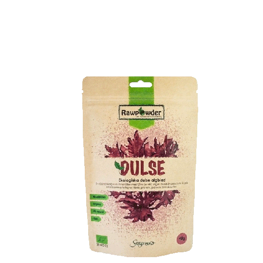 Ekologisk Dulse Alg Blad, RAW, 40 g