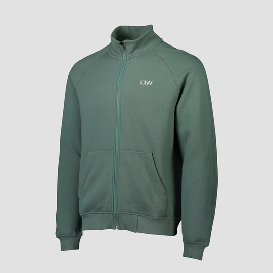 Essential Zipper, Dark Sage